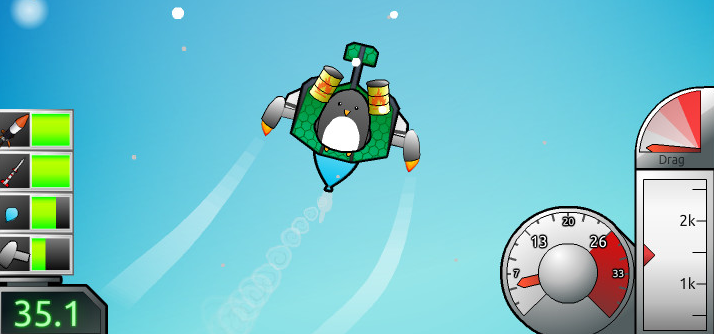 I Couldn't Stop UPGRADING This PENGUIN in Learn To Fly 3 